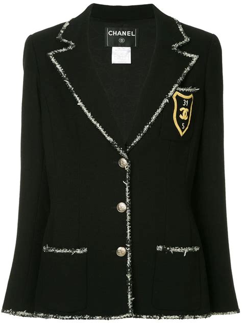 vintage chanel coat|chanel jacket pre owned.